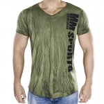 MM V-Tee Random Men, Army Green