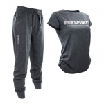 Lounge Wear Set, Dark Greymelange