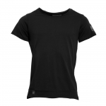Raw Wide Neck Tee Abel, Black