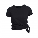 Side Knot Tee Allie, Black