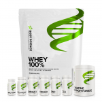1 kg Whey 100% + bonusprodukt