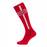 SBD Deadlift Socks, Red/White