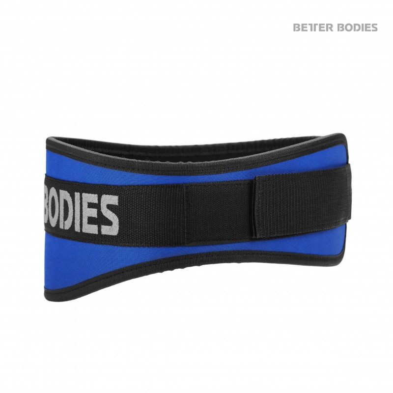 Better Bodies Basic Gym Belt L Strong Blue - Better Bodies