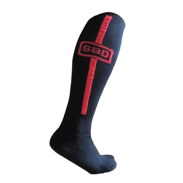 SBD Apparel SBD Deadlift Socks L Black/Red - SBD Apparel