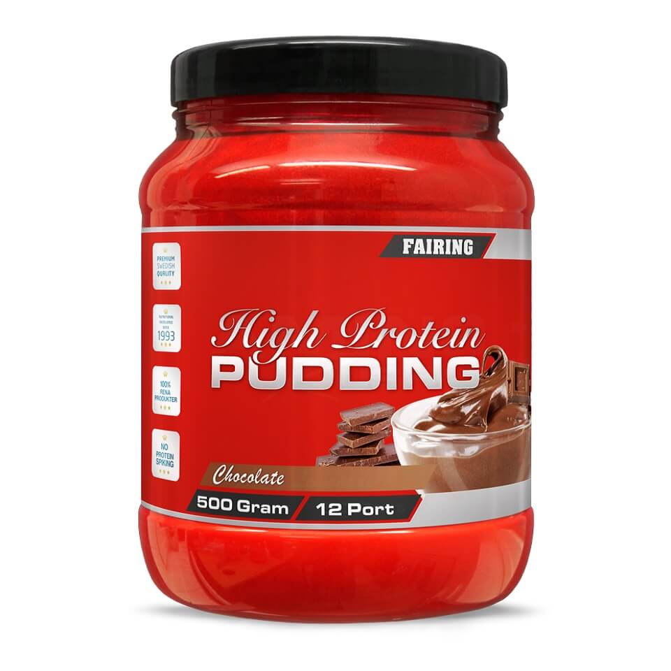 Fairing High Protein Pudding, 500 gram Chocolate - Fairing