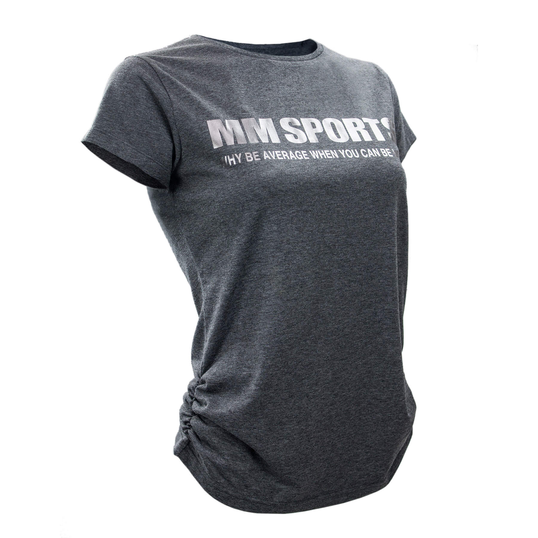 T-shirt Dam – MM Sports Tee Tundra - Dark Greymelange, L - Träningskläder