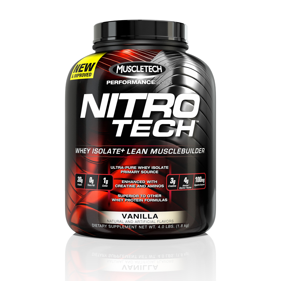 MuscleTech Performance Series - Nitro-Tech Vanilla 1,8 kg