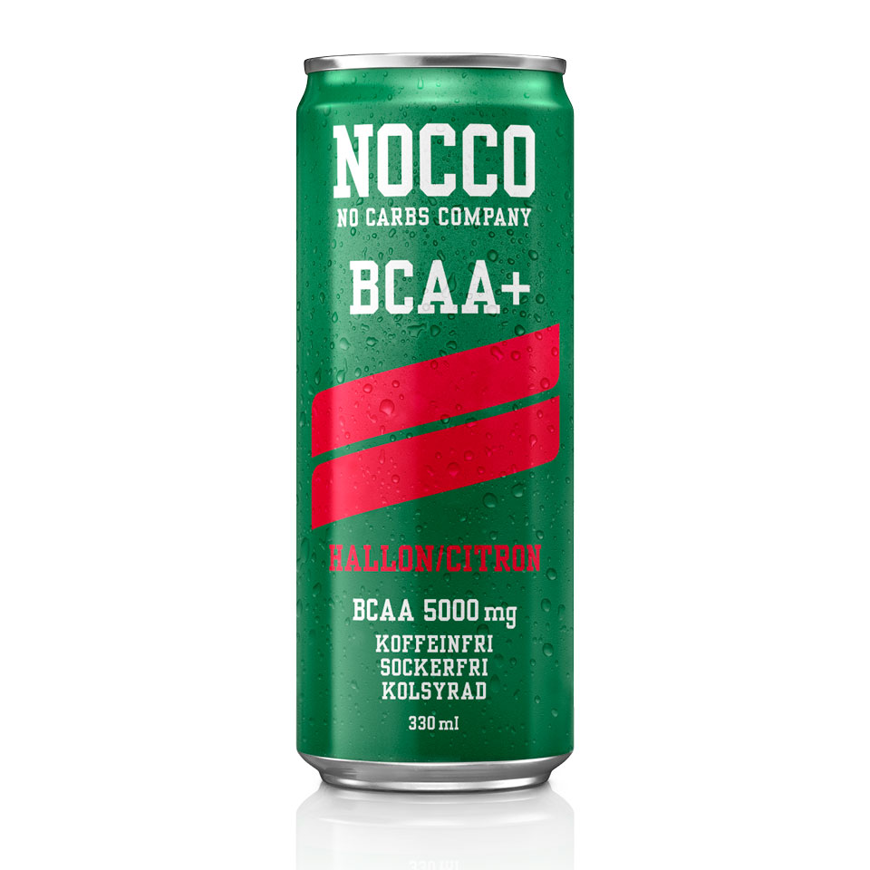 NOCCO BCAA Plus 330 ml Hallon/Citron - NOCCO