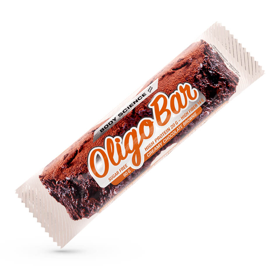 Protein bar – Body Science Oligo Bar, Creamy Chocolate Brownie, 60 g - Bars - Body Science
