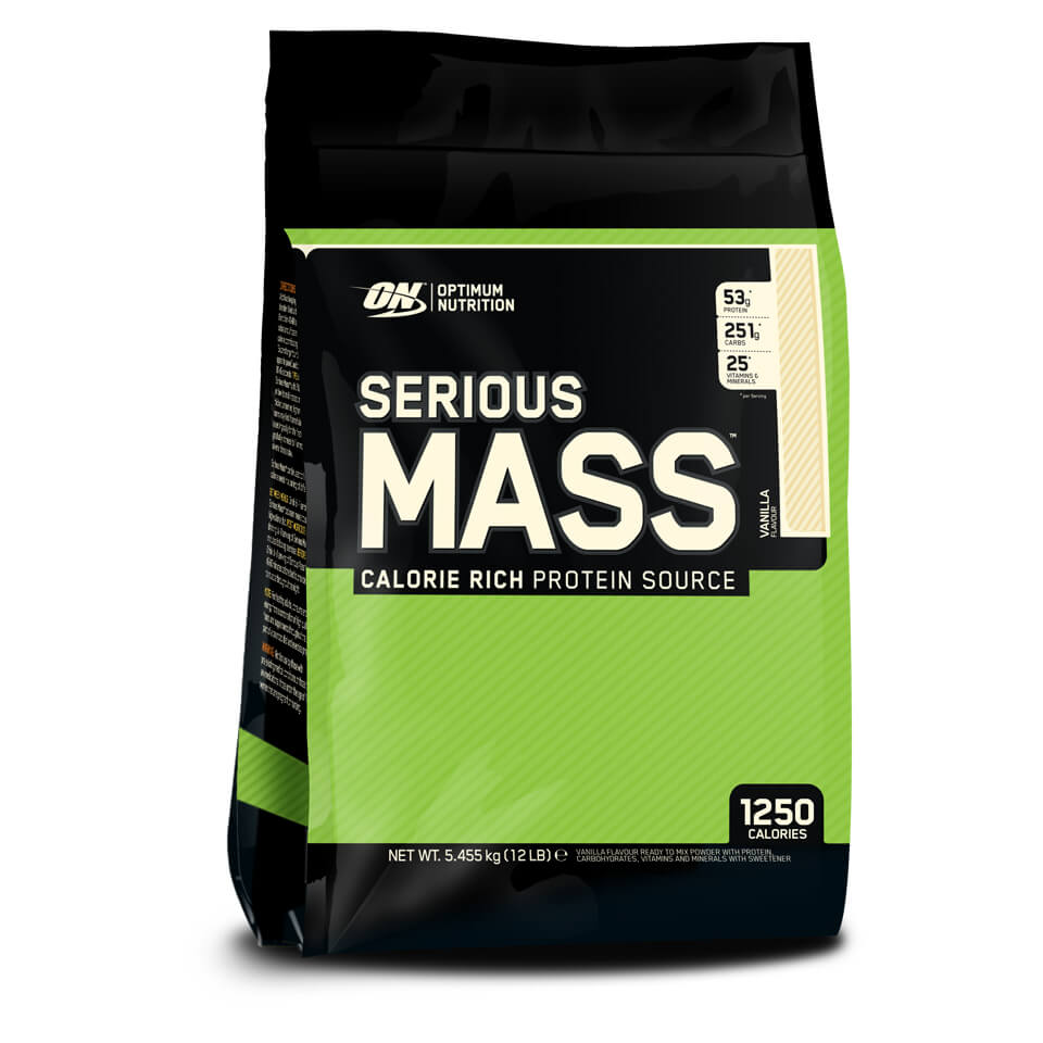 Optimum Nutrition Serious Mass Vanilla 5,45 kg - Optimum Nutrition