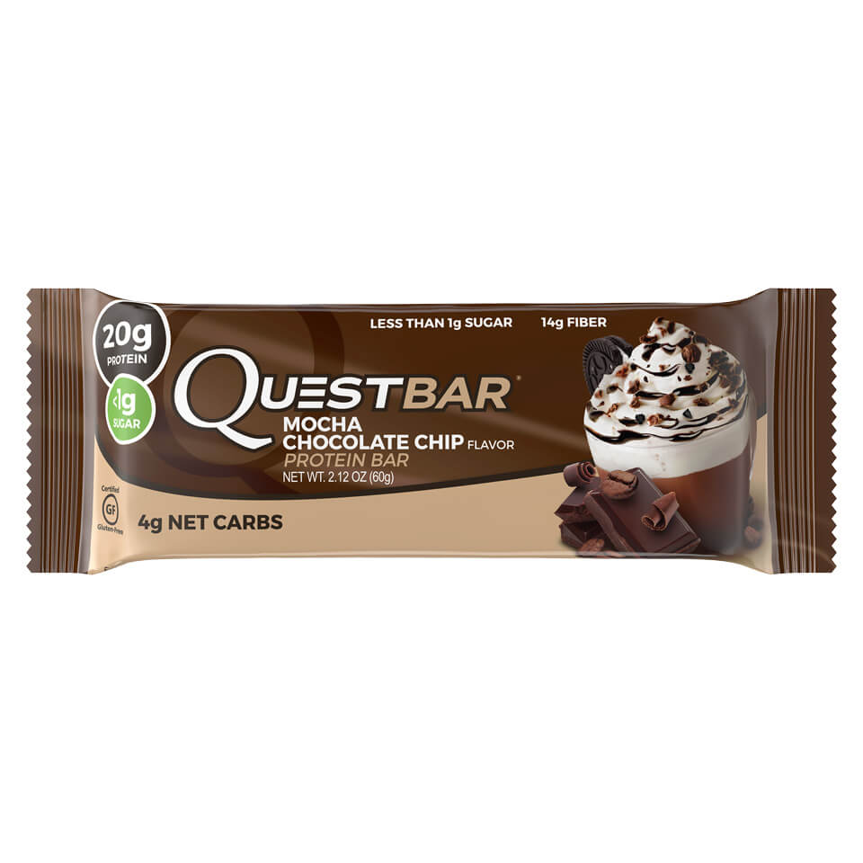 Quest Nutrition Quest Bars Mocha Chocolate Chip - Quest Nutrition