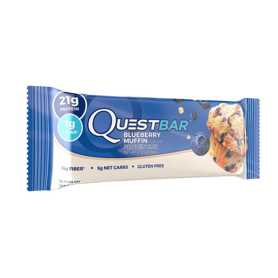 Quest Nutrition Quest Bars Blueberry Muffin - Quest Nutrition