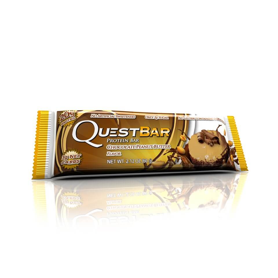 Quest Nutrition Quest Bars Chocolate Peanut Butter - Quest Nutrition
