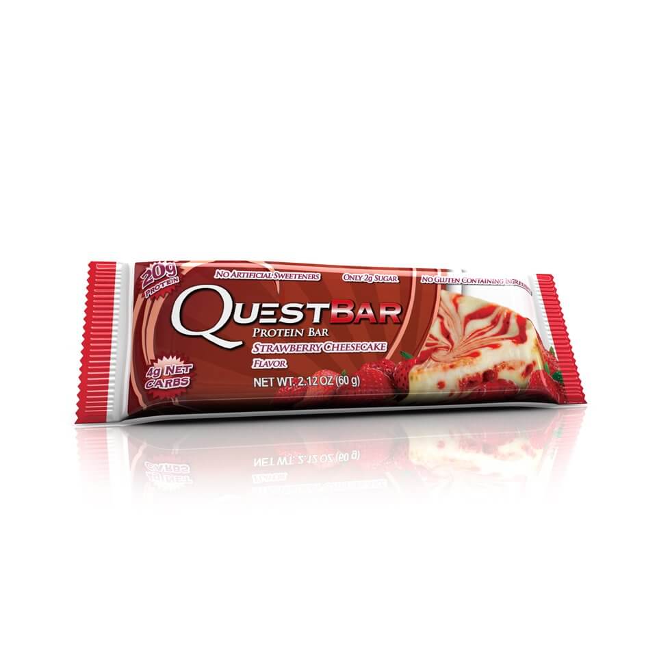 Quest Nutrition Quest Bars Strawberry Cheesecake - Quest Nutrition