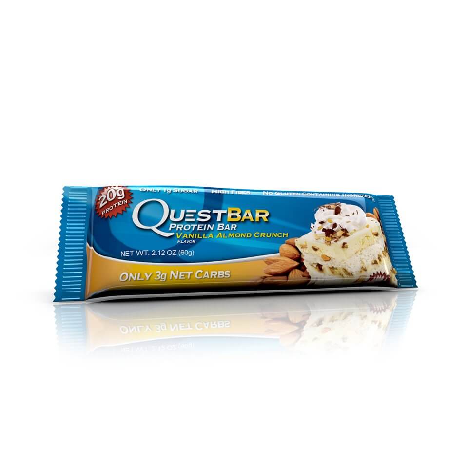 Quest Nutrition Quest Bars Vanilla Almond Crunch - Quest Nutrition