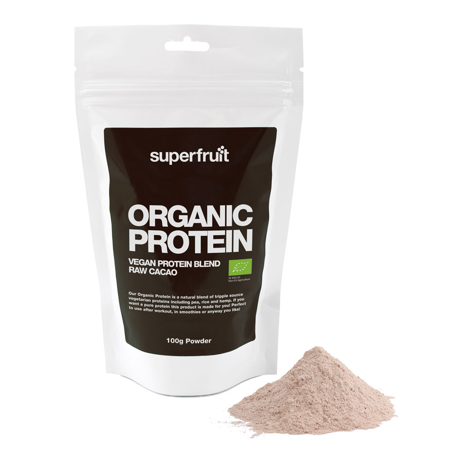 Superfruit Organic Protein 100 gram Raw Cacao - Superfruit