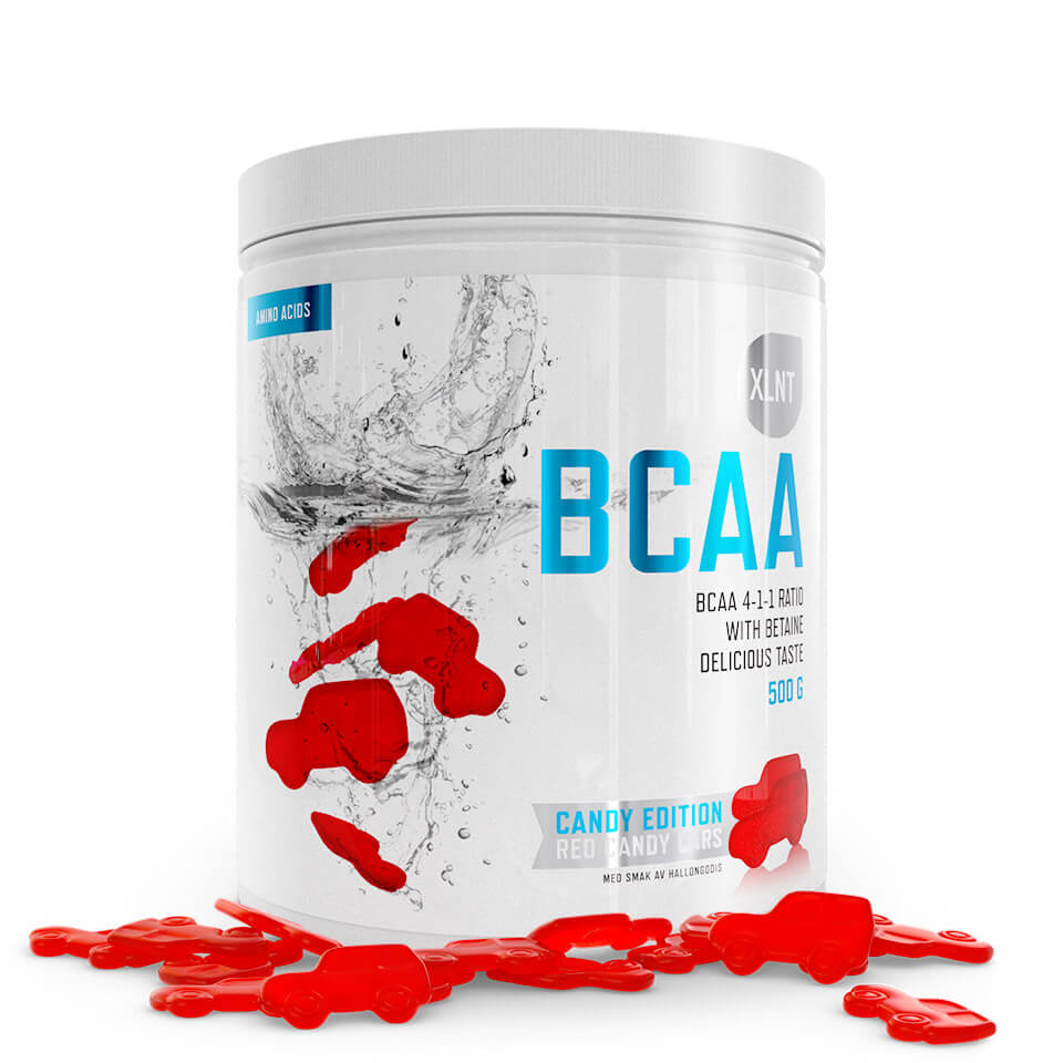 BCAA XLNT Sports, 500 g, Red Candy Cars - Aminosyror - XLNT Sports