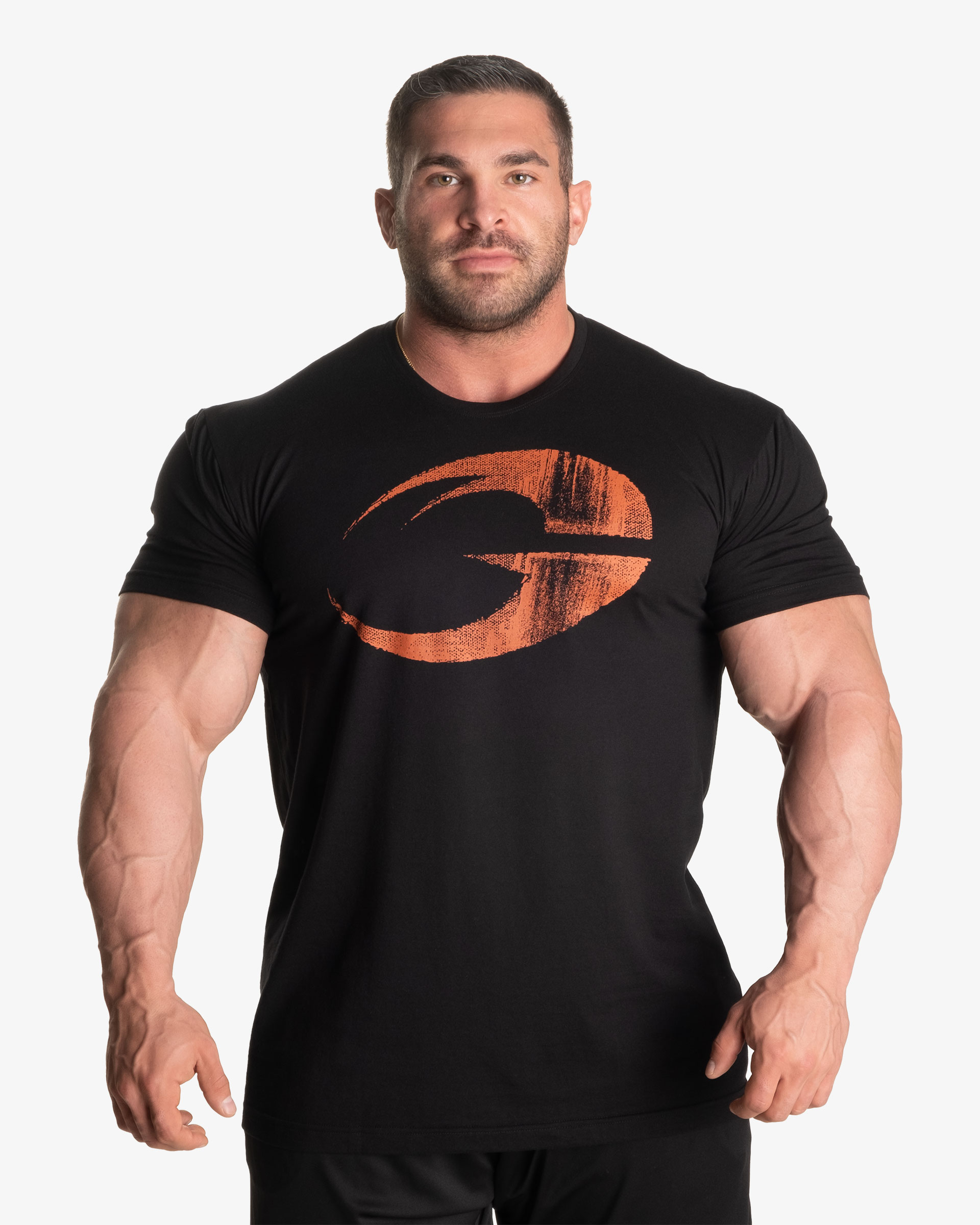 Cadet Tee, Black/Flame