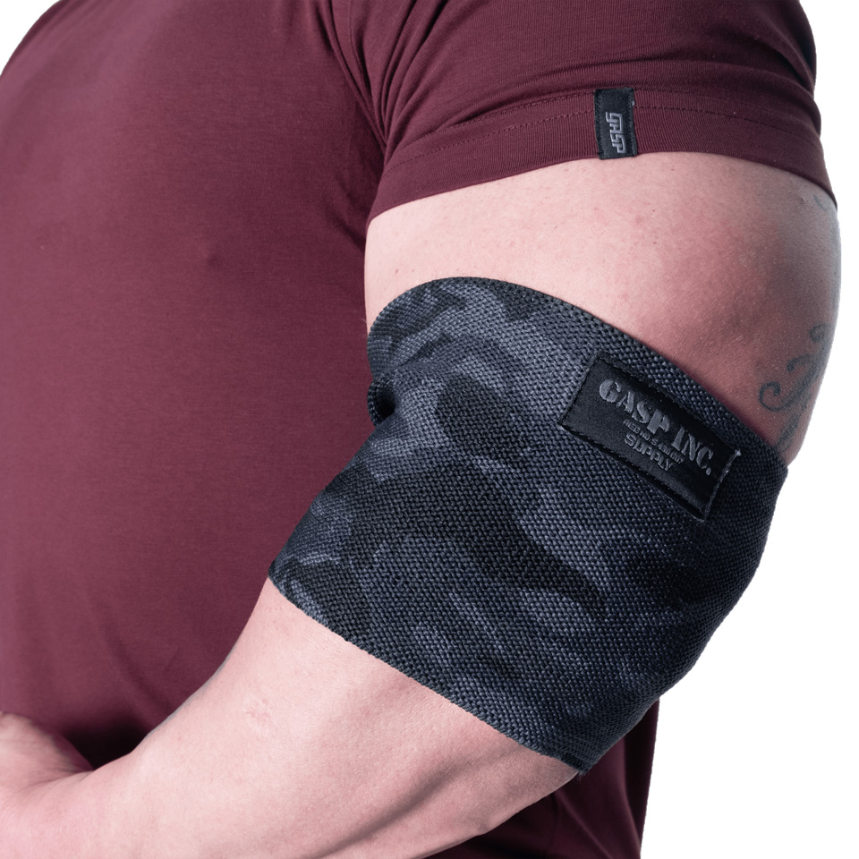 Gasp HD Elbow Sleeve, Dark Camo