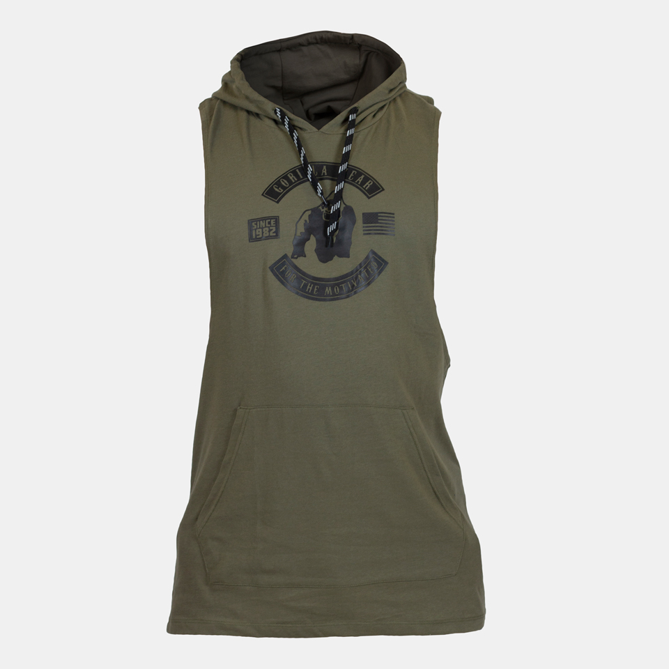 Gorilla Wear Lawrence Hooded Tank Top