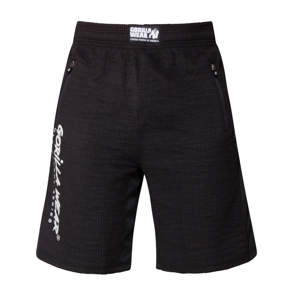 Gorilla Wear Augustine Old School Shorts, Black