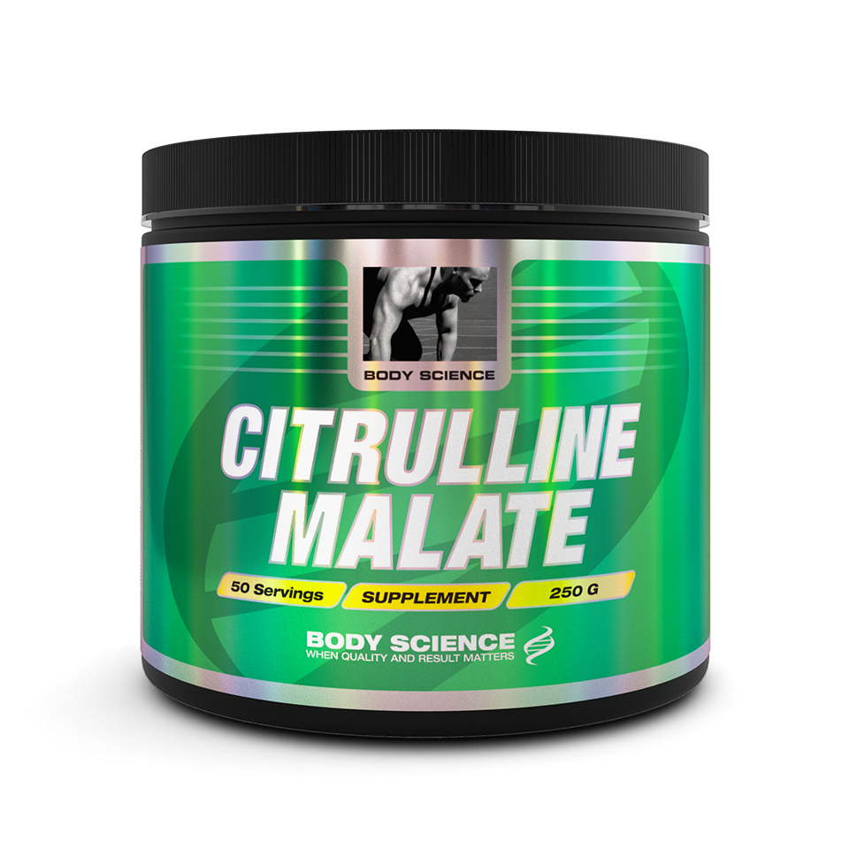 Body Science Citrulline Malate 1:1, 250 gram – Aminosyror - Body Science