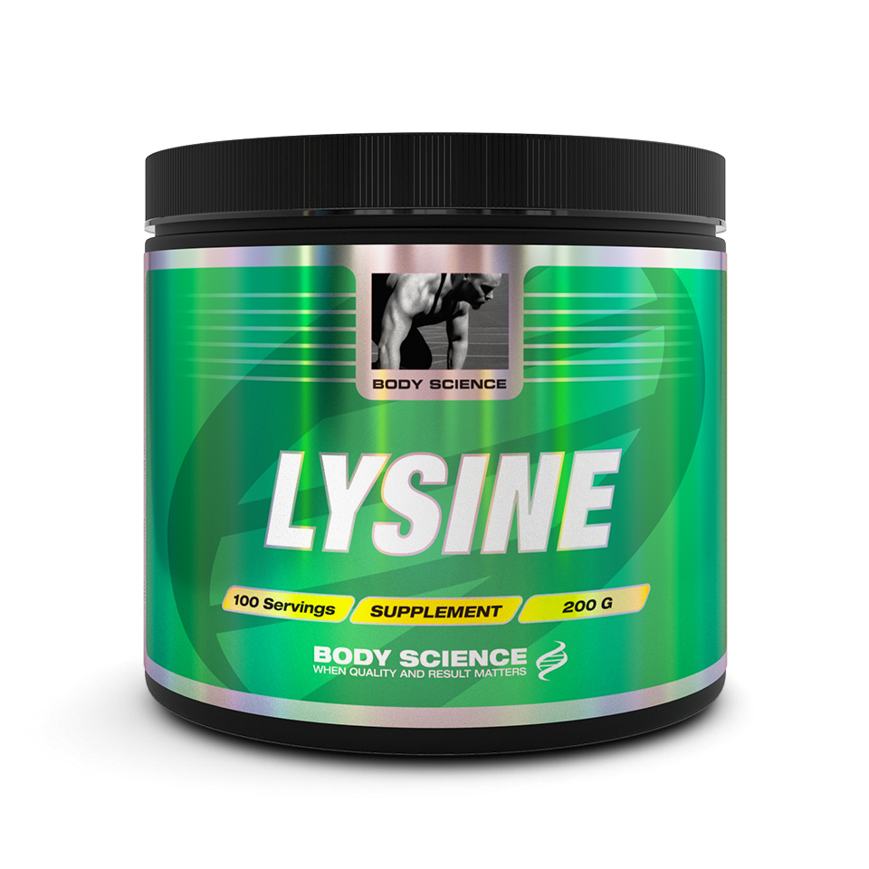 Lysin från Body Science, 200 gram – Aminosyror - Body Science