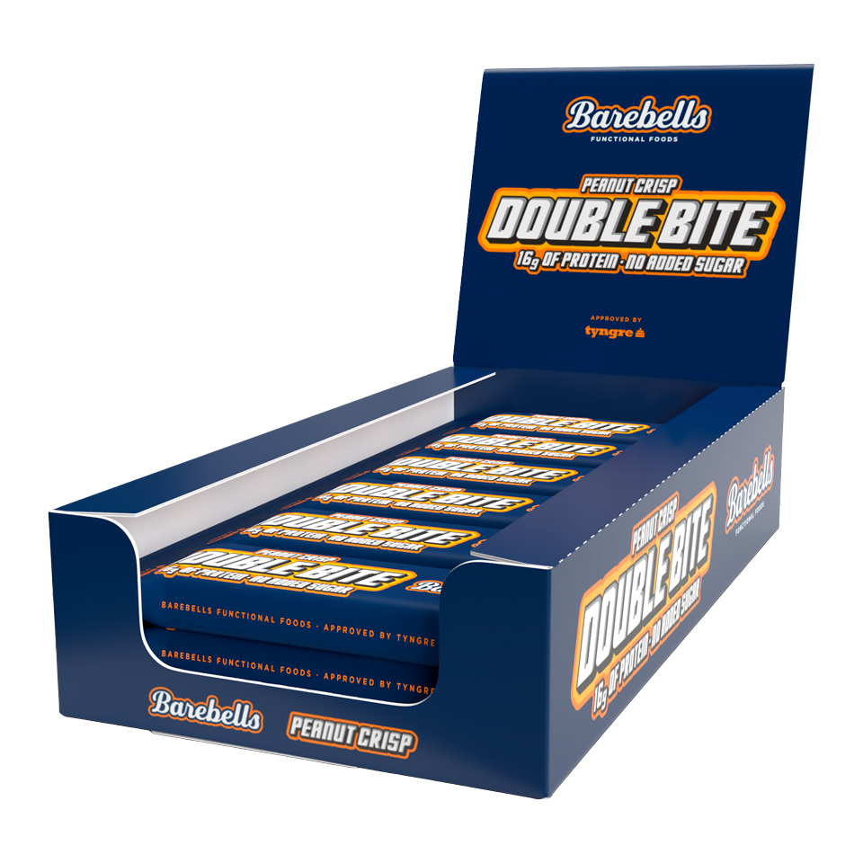 Barebells Double Bite - 12st hel låda