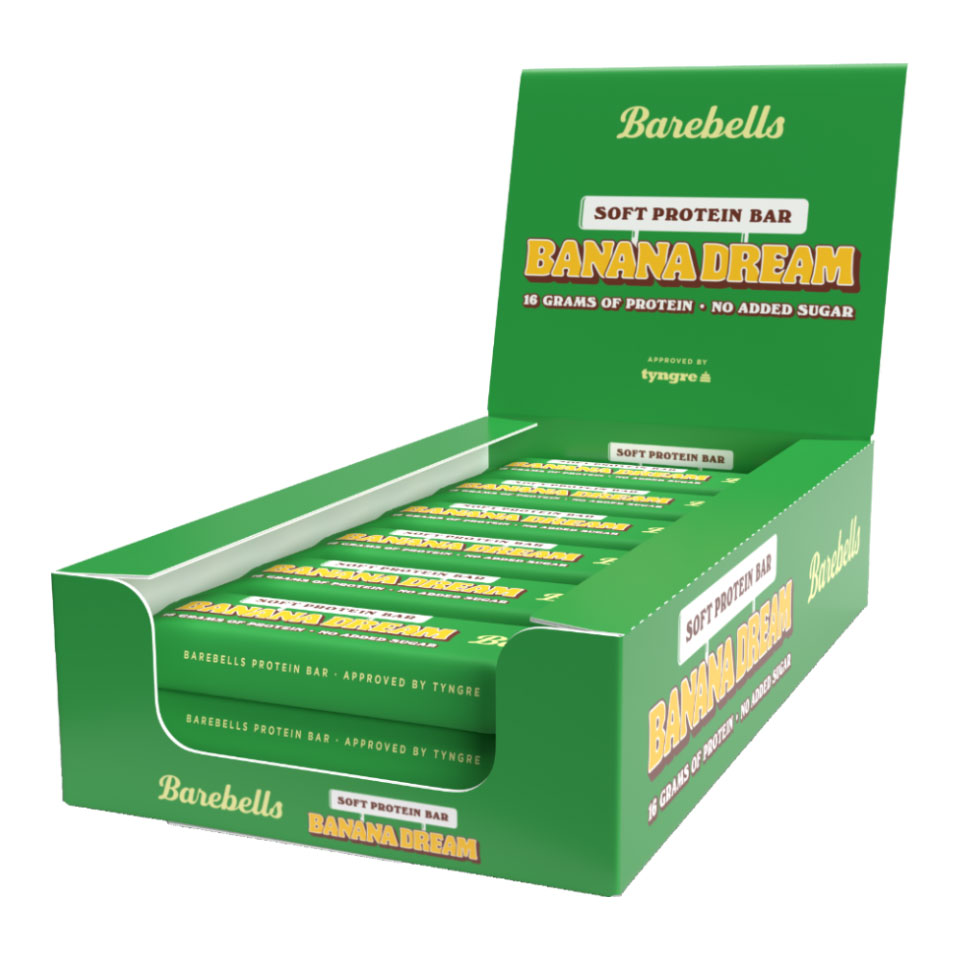 Barebells Soft Bar - 12 st hel låda