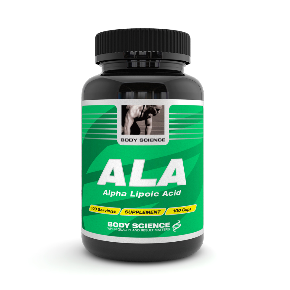 Body Science ALA, 100 kapslar - Antioxidanter - Body Science