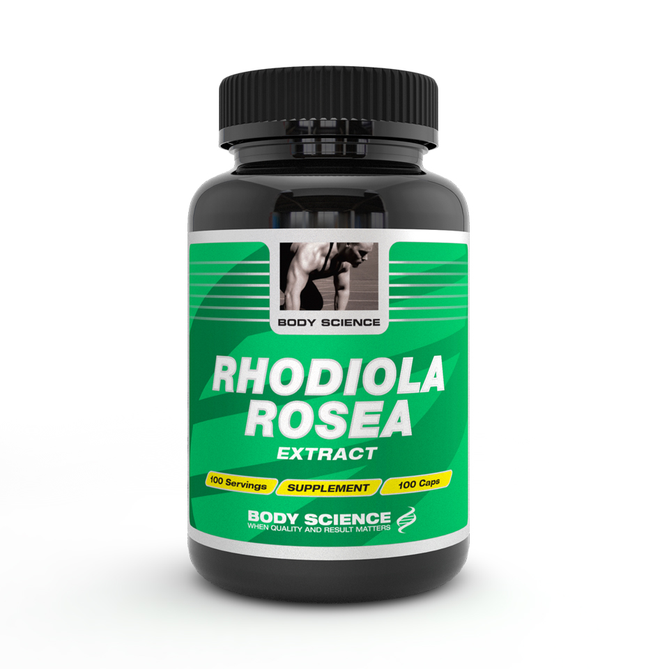 Body Science Rhodiola Rosea 100 kapslar - Body Science