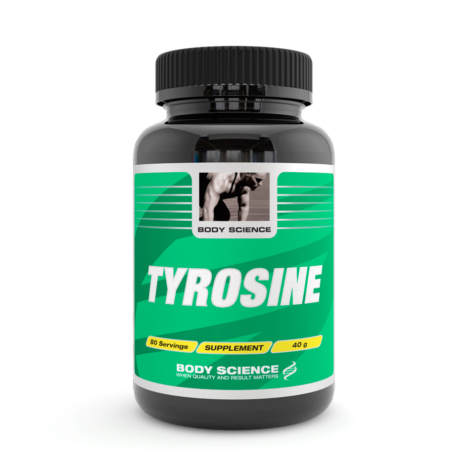 Tyrosin från Body Science, 40 gram – Aminosyror - Body Science