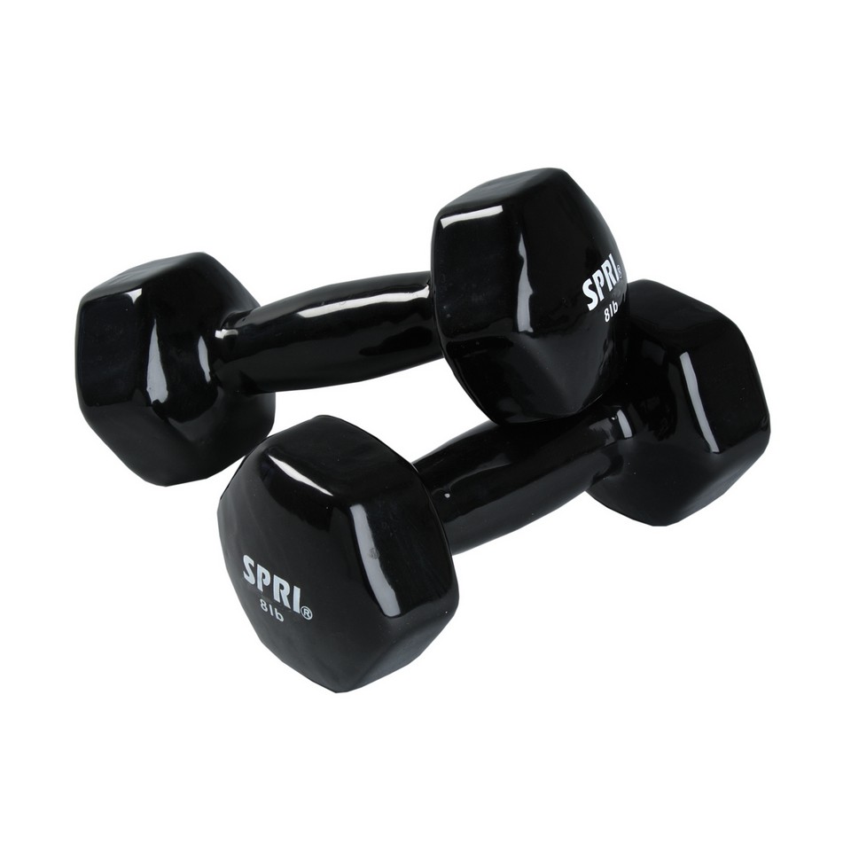 SPRI Vinyl Dumbbells Pair