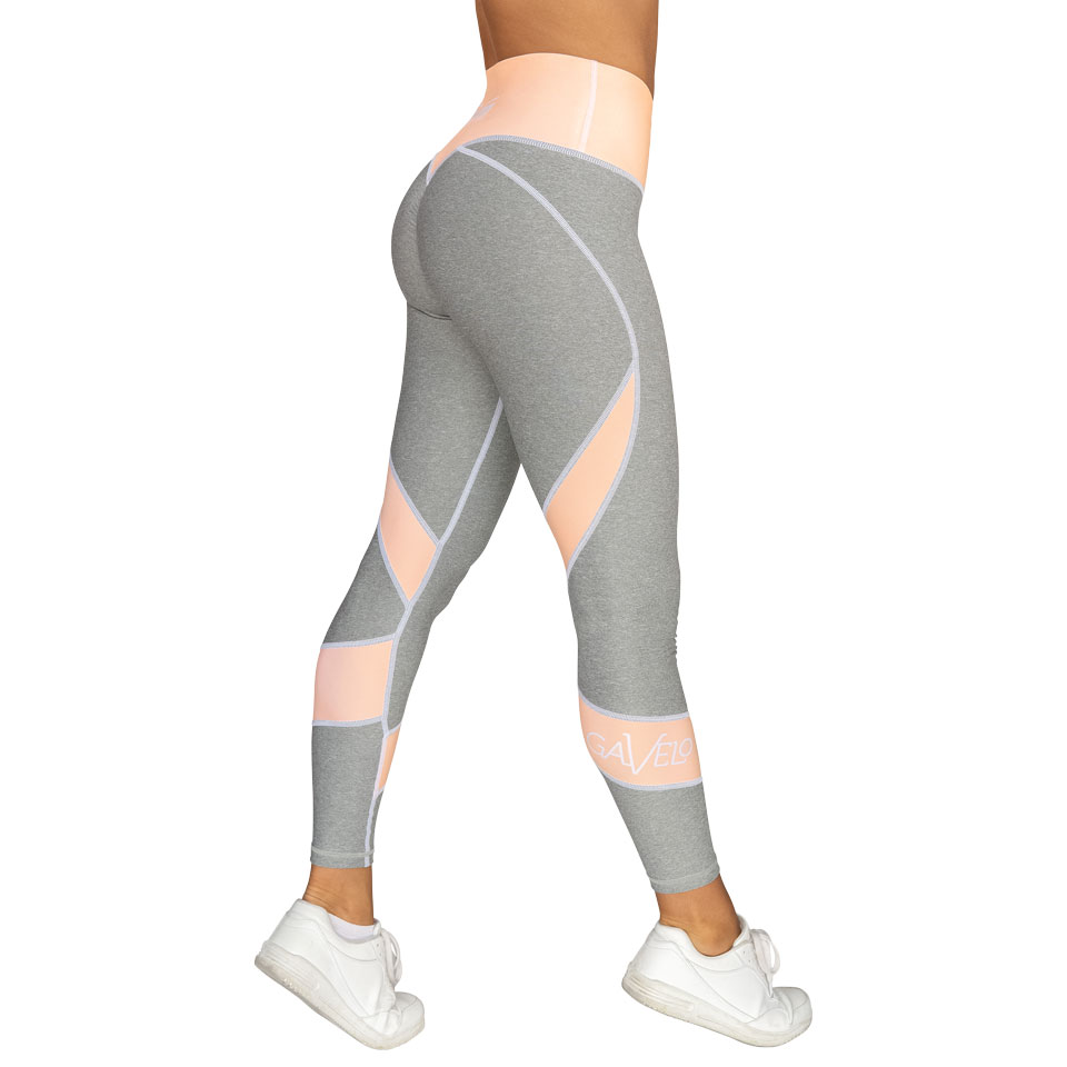 Gavelo Peach Swirl Comfort Leggings