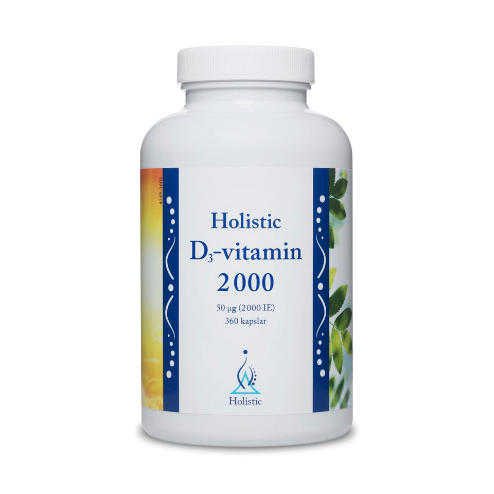Holistic D3-Vitamin, 360 kapslar