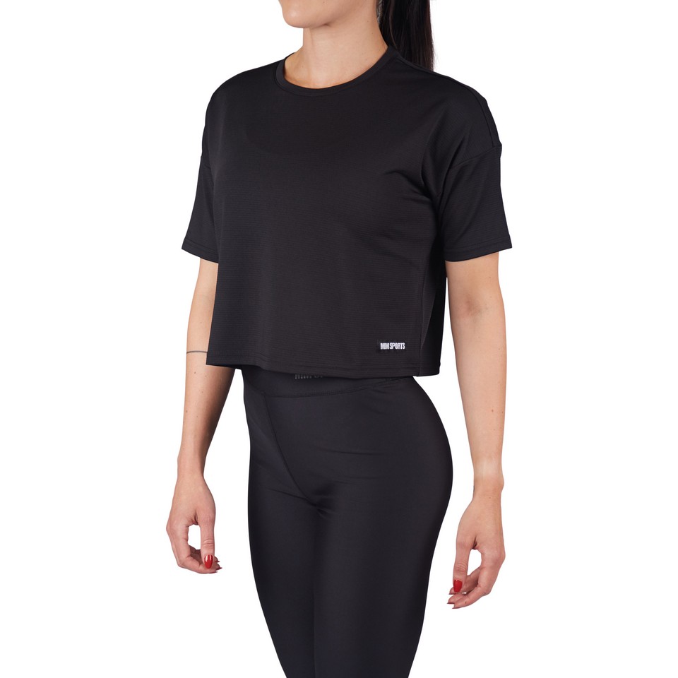 Mesh Tee, Black