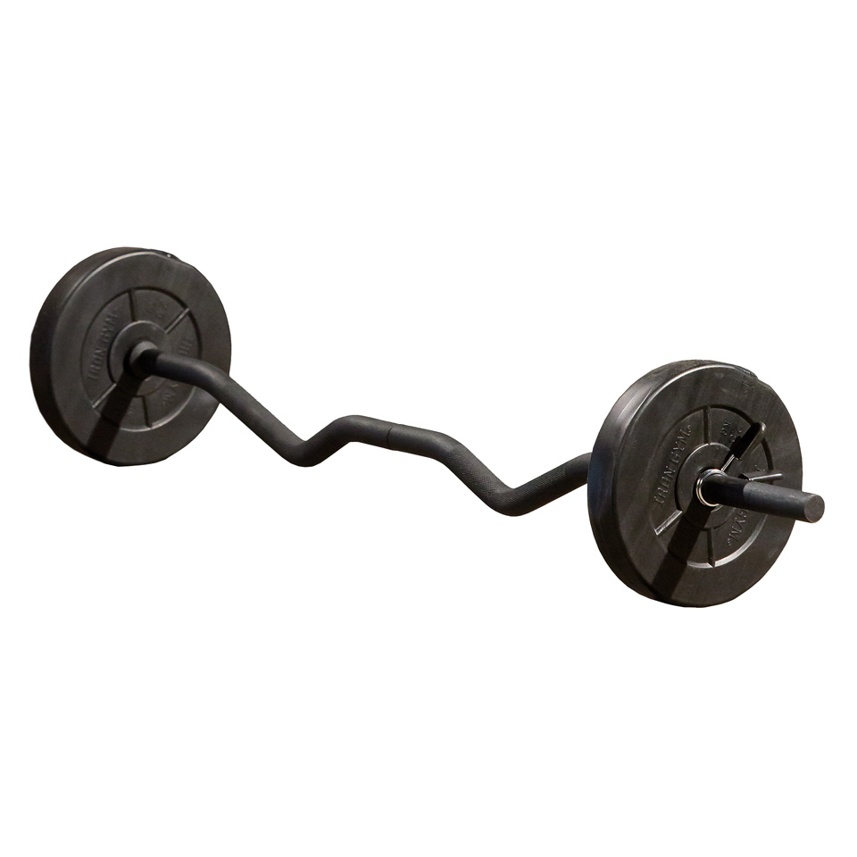 Iron Gym 23kg Adjustable All In One Curl Bar Set Totalvikt 23 kg - Iron Gym