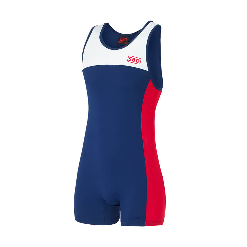 SBD Singlet, Red/Blue/White