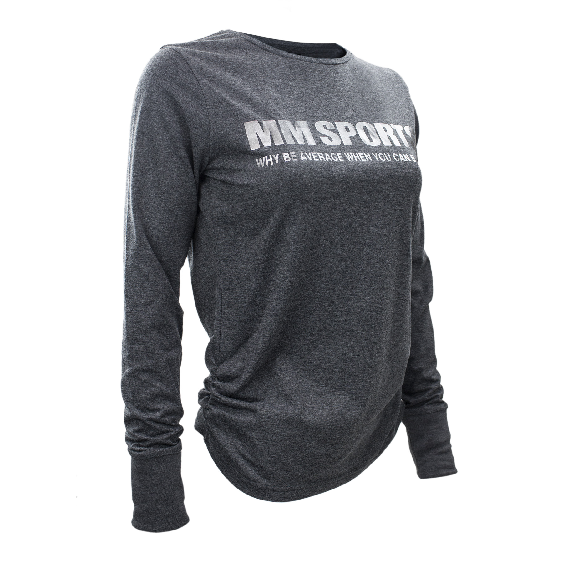 L/S Tee Tyra, Dark Greymelange