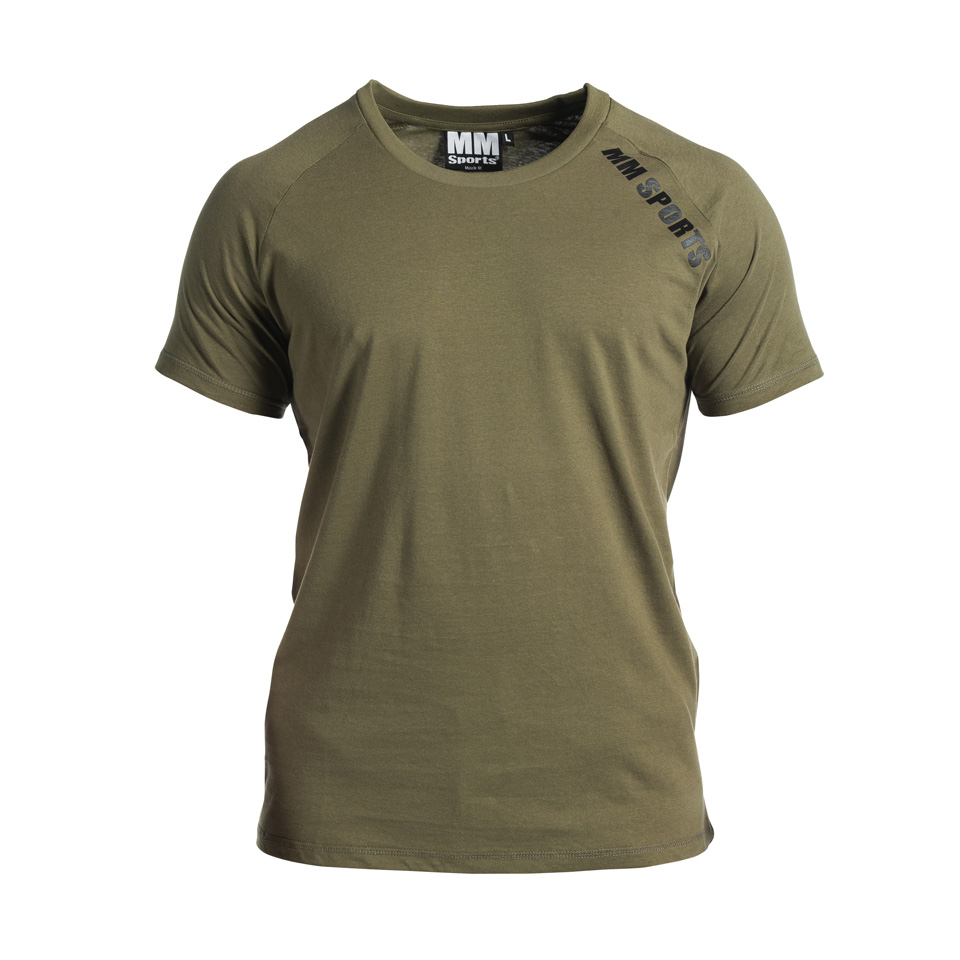 Basic Raglan Tee Christian, Army Green