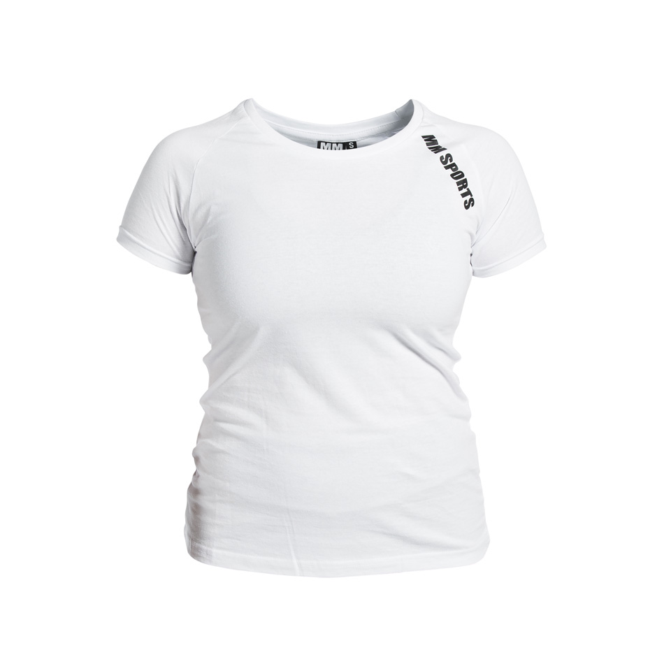 Basic Raglan Tee Christie, White