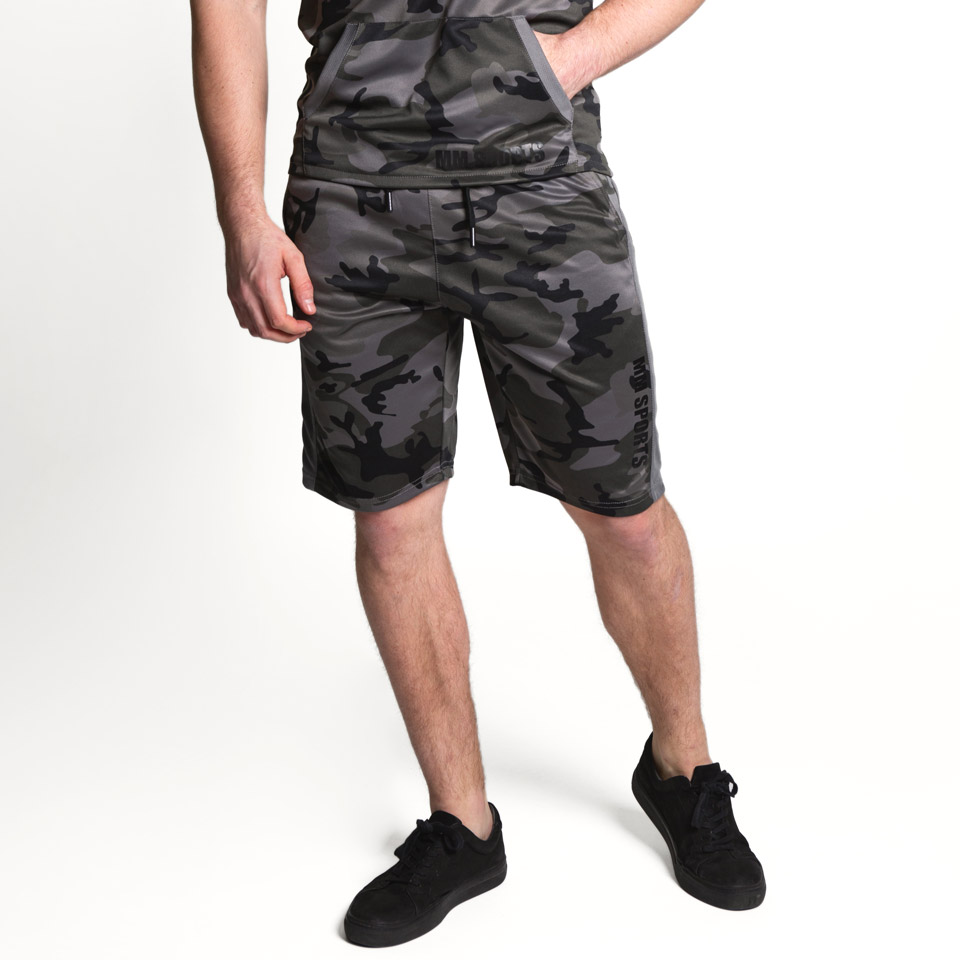 Mesh Shorts Dark Camo