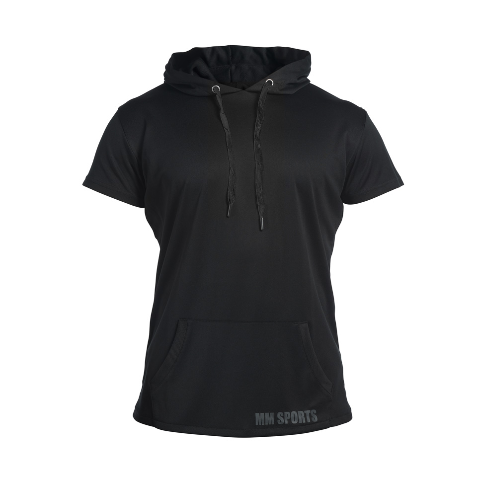 Mesh Hoodie Black