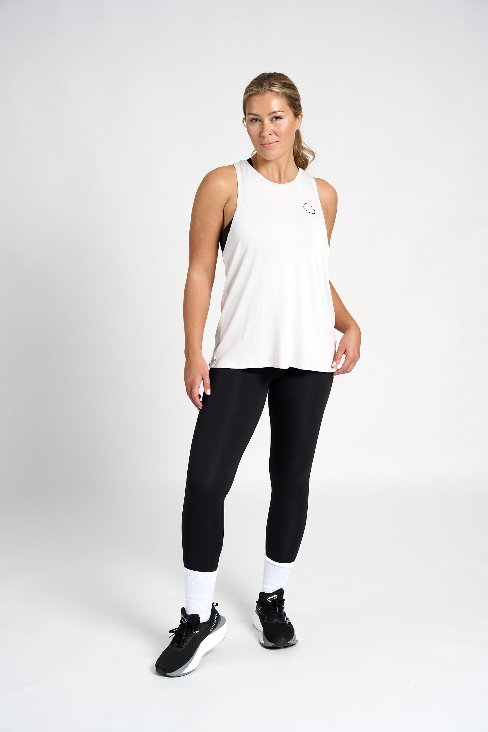 Tank Racerback, Light Grey