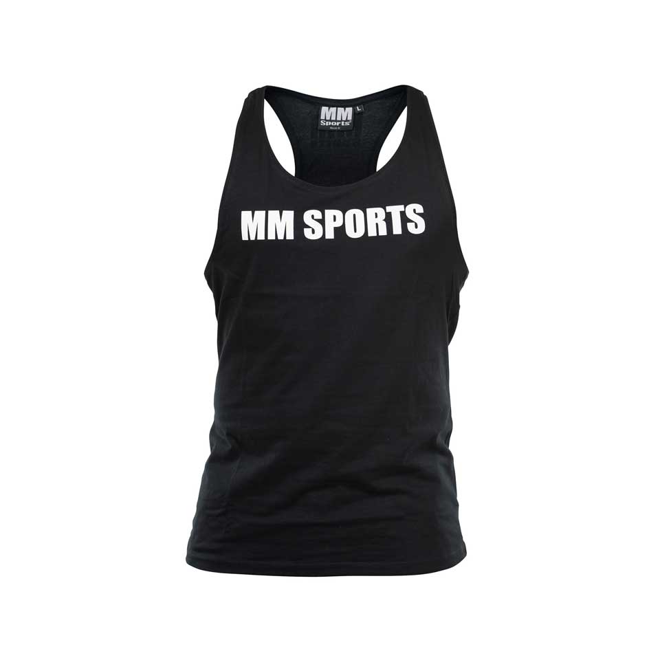 Träningslinne Herr – MM Sports Tank Men, Black - 3XL - Träningskläder