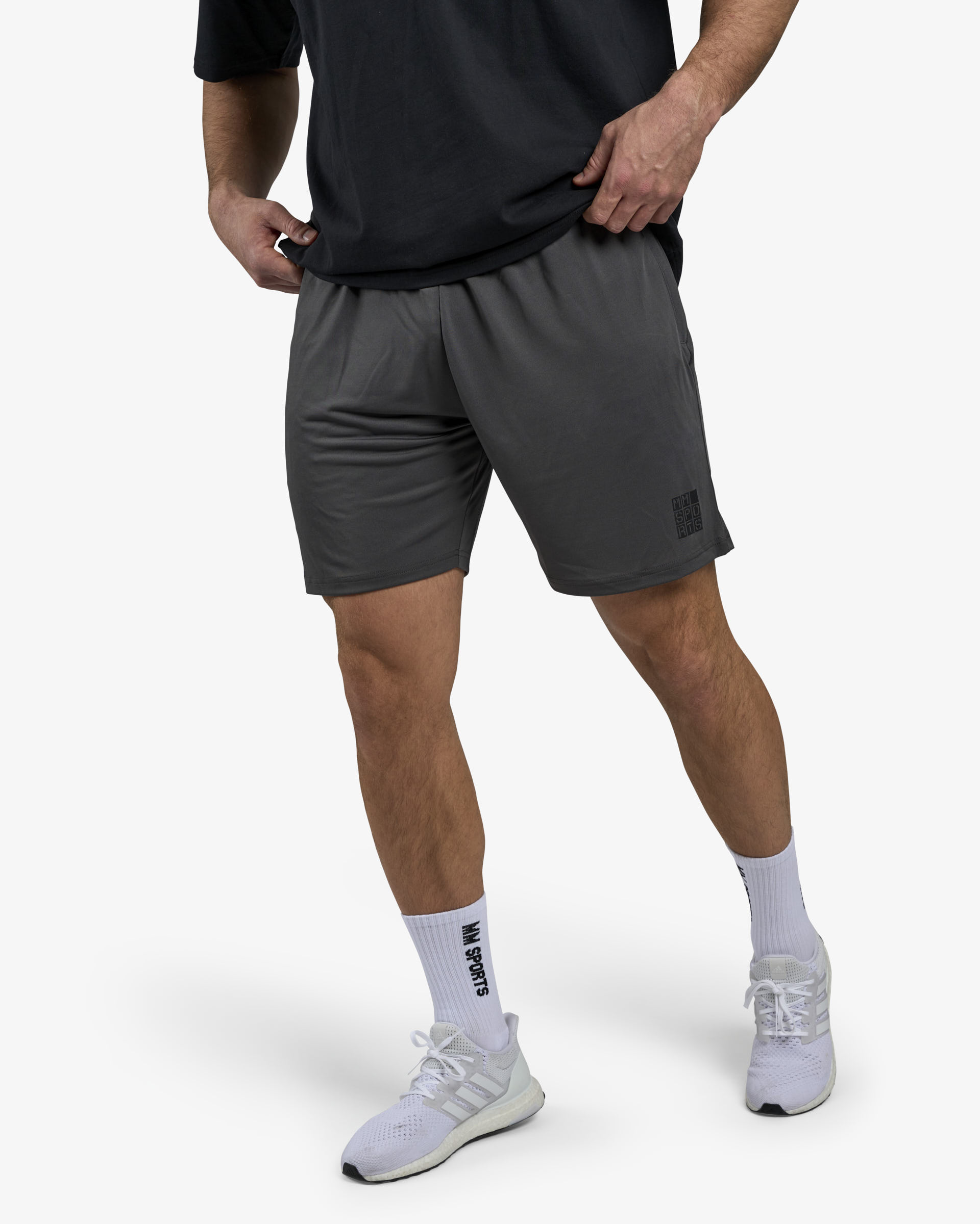 Function Shorts, Grey/Black