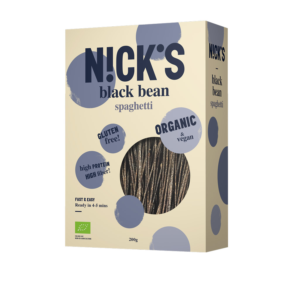 Nick's Black Bean Spaghetti (Organic) 200 gram - Nick's