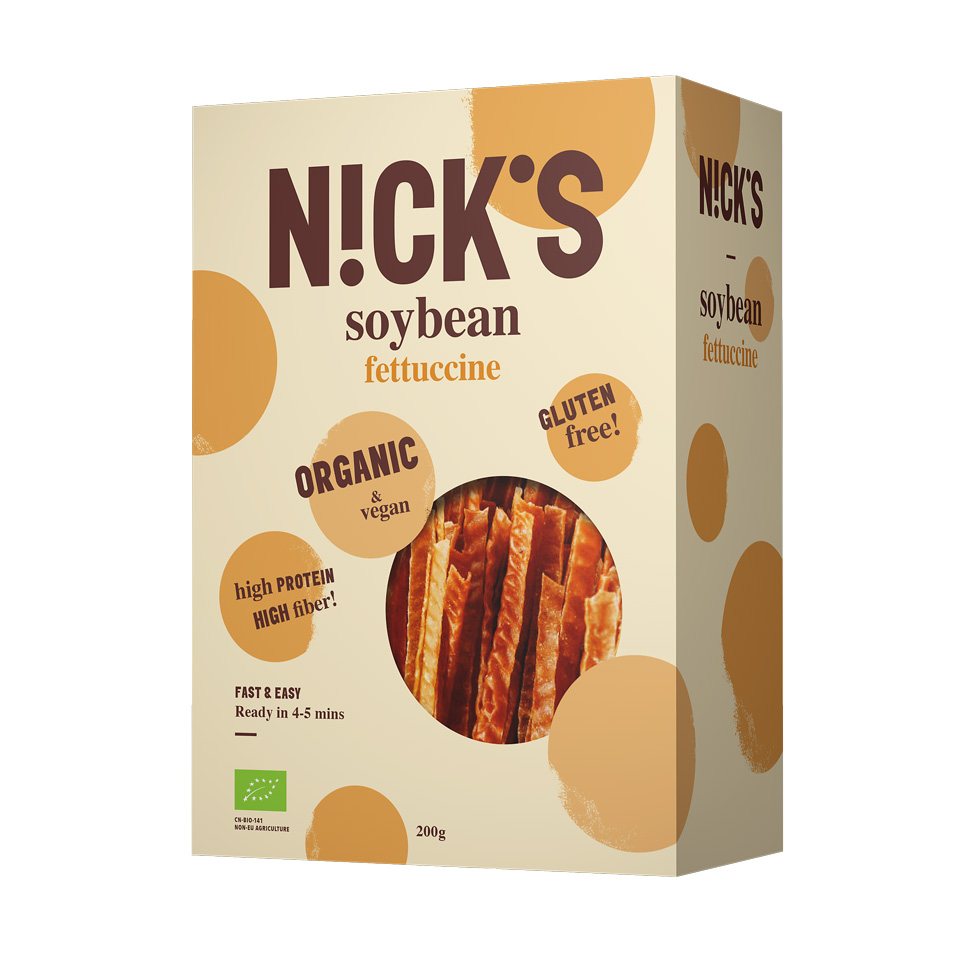 Nick's Soy Bean Fettucine (Organic) 200 gram - Nick's