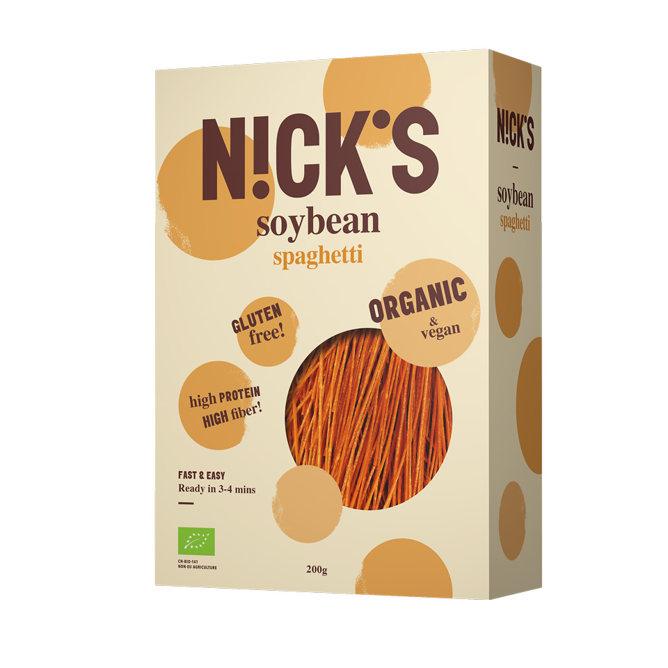 Nick's Soy Bean Spaghetti (Organic) 200 gram - Nick's