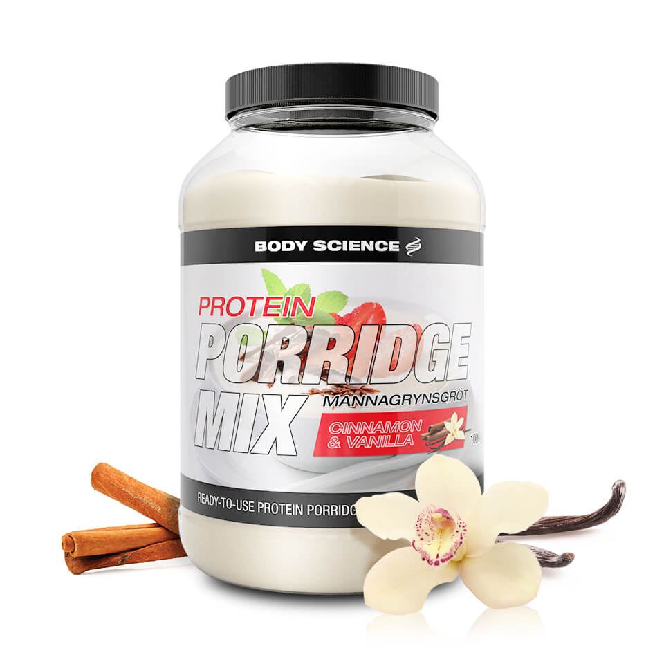Body Science Protein Porridge Mix Cinnamon/Vanilla 1 kg - Body Science